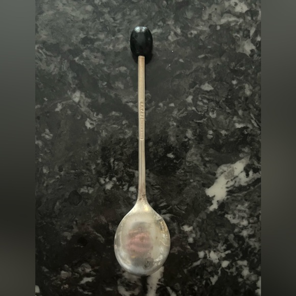 6 ART DECO EPNS COFFEE BEAN 🫘 Spoons 🥄 - Picture 5 of 11